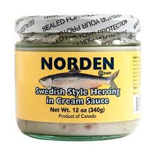 Norden Herring Tidbits in Cream Sauce - 12oz Jar